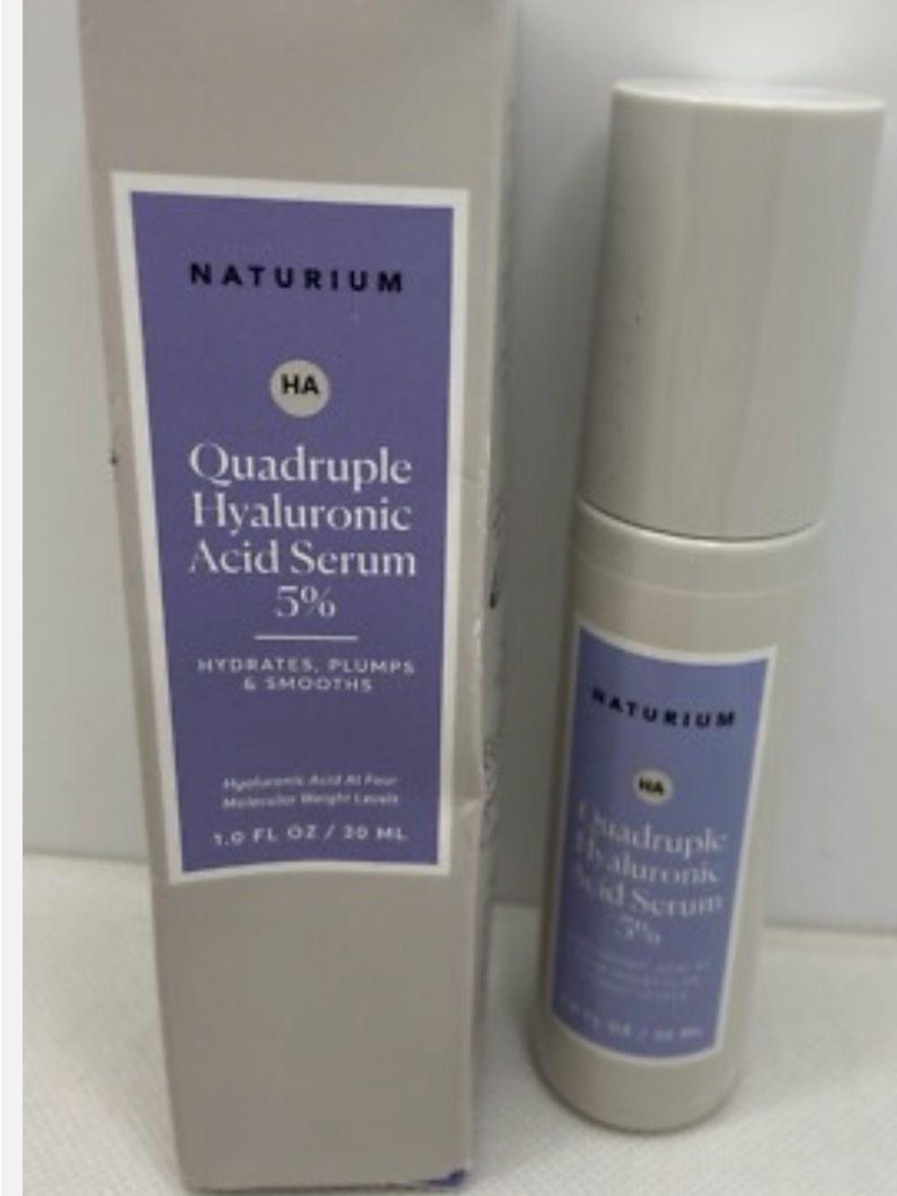 Naturium Quadruple Hyaluronic Acid Serum 5% — (30)Hydrating Face Serum